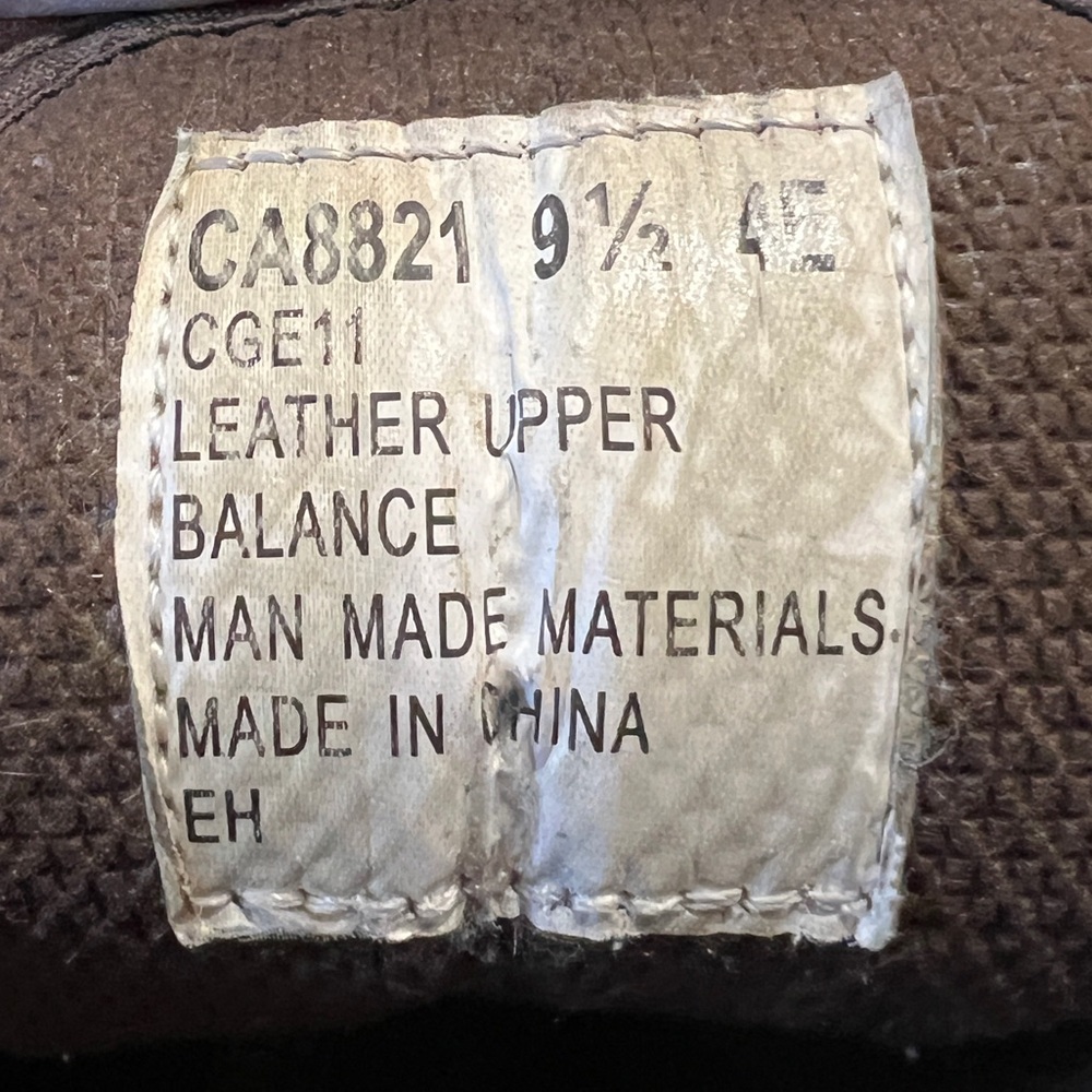 Carolina 8” Elm Logger Waterproof Boot Size 9.5 4e - image 3